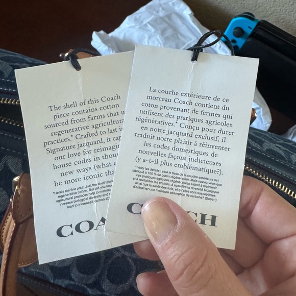 Rowan Large Satchel Bag In Signature Canvas - Picture 13 of 13